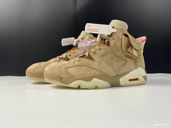 6 Khaki Air Jordan DH0690-200 Travis British Scott Retro 0707